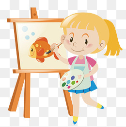 小画家素材】免费下载_卡通小画家图片大全_