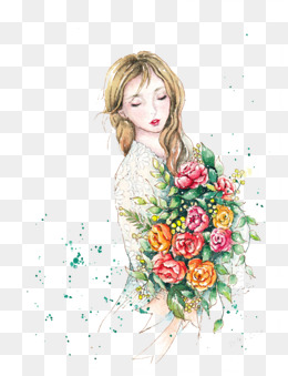 矢量女人花