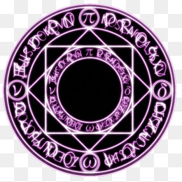 紫红魔幻召唤阵