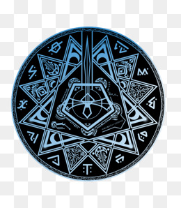 蓝色玄幻召唤阵