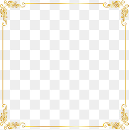 金色花纹边框纹理