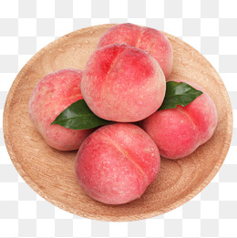一盘桃子