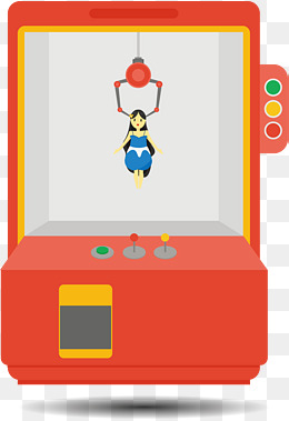 【抓娃娃机卡通素材】免费下载_抓娃娃机卡通