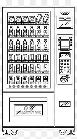 手绘售卖机