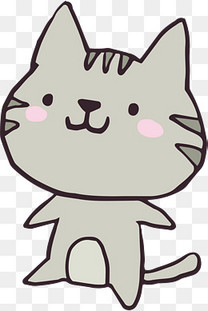 简笔画猫爪印素材图片免费下载_高清psd_千库