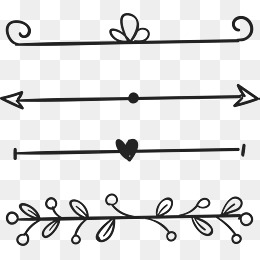 分割线树叶-设计元素_免费PNG图片素材库58