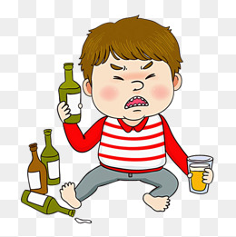 喝醉抱着马桶吐的人