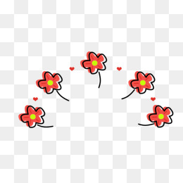 卡通鲜花