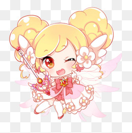 卡通花仙子