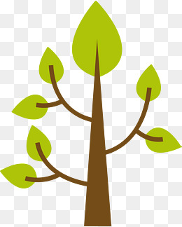 【叶子树矢量图素材】免费下载_叶子树矢量图