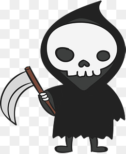 拿着镰刀的死神