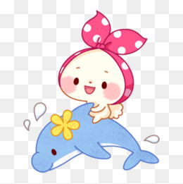 海豚蓝色矢量