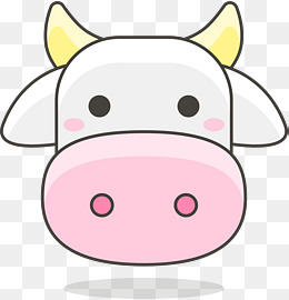 牛头-设计元素_免费PNG图片素材库588ku.com