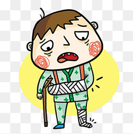 卡通病人