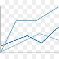 股票线条走势图素材图片免费下载_高清psd_千