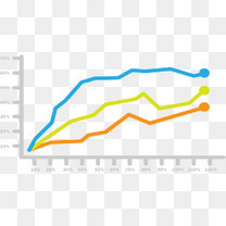 股票线条走势图素材图片免费下载_高清psd_千
