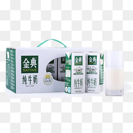 新包装金典纯牛奶