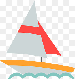 简约航海帆船