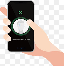 用手机人脸识别素材图片免费下载_高清psd_千