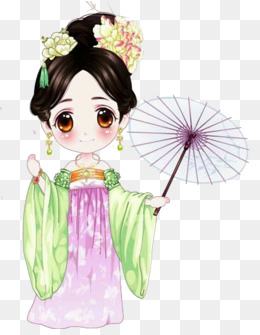 可爱的卡通香橙形象