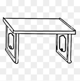 折叠桌子简笔画