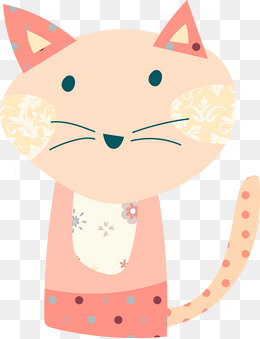 彩色的猫咪