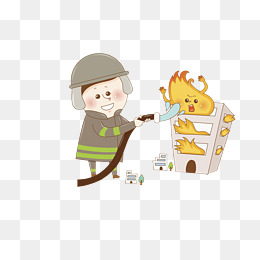 灭火的消防员素材图片免费下载_高清png_千库