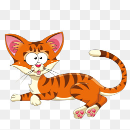 趴着的猫咪