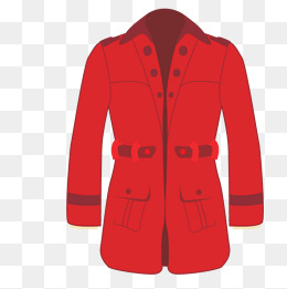 红色的衣服-设计元素_免费PNG图片素材库58