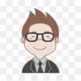 戴眼镜的男人
