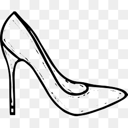黑色高跟鞋素材图片免费下载_高清psd_千库网