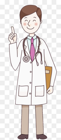 穿白大褂的男人
