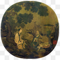 静景古典描绘图素材图片免费下载_高清png_千