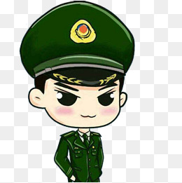 持枪的兵哥哥
