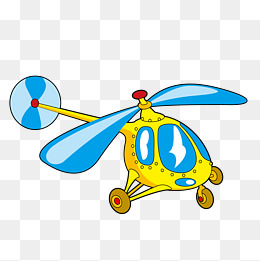 飞机 手绘卡通