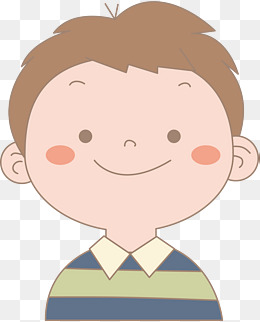 9款可爱红脸蛋儿童头像矢量素材