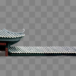 古典四合院屋檐
