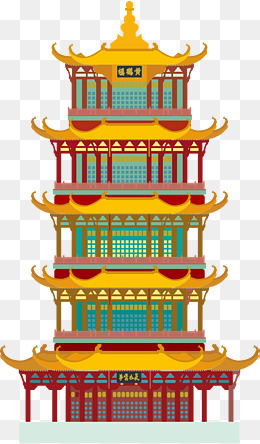 古风城楼原画场景
