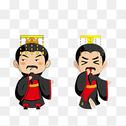 卡通搞怪性感的古代皇帝