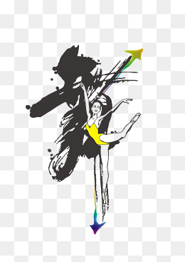 卡通手绘美丽的女人