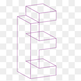 简约经典几何立体组合图形装饰