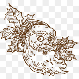 圣诞老人素描的相关搜索
