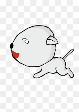 卡通斑点狗png下载