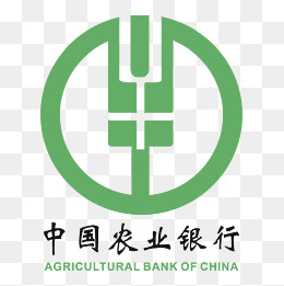 绿色中国农业银行logo标志