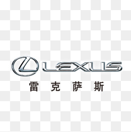 灰色雷克萨斯logo标志