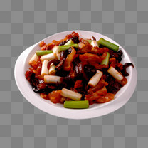 山东名菜葱烧海参