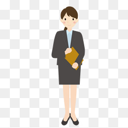 穿西装的女工作人员