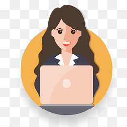 笔记本电脑卡通图