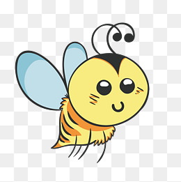 黄色可爱卡通蜜蜂