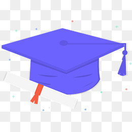 博士帽子图标高清免扣素材